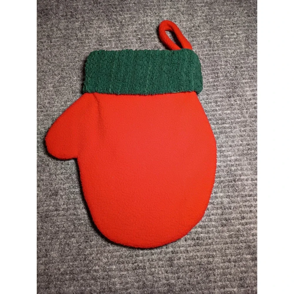 Black Cat Wearing Bow Tie Christmas Stocking Mitt